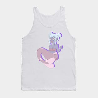 Angry Mermaid Tank Top